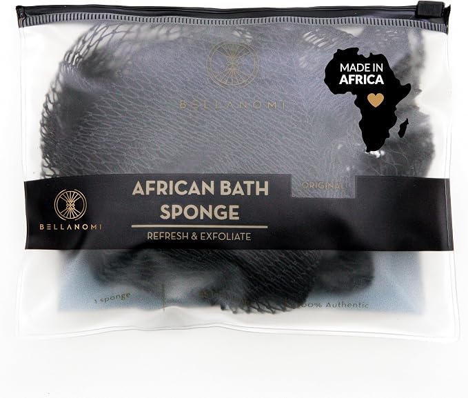 BELLANOMI African Exfoliating Net Sponge, Ethically sourced from Nigeria - Image 2