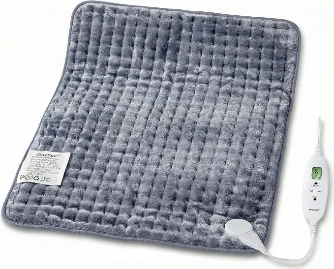 Electric Heating Pad, 2025 Upgraded Dual Mode Controller, Comfortable Soft by QALTGC