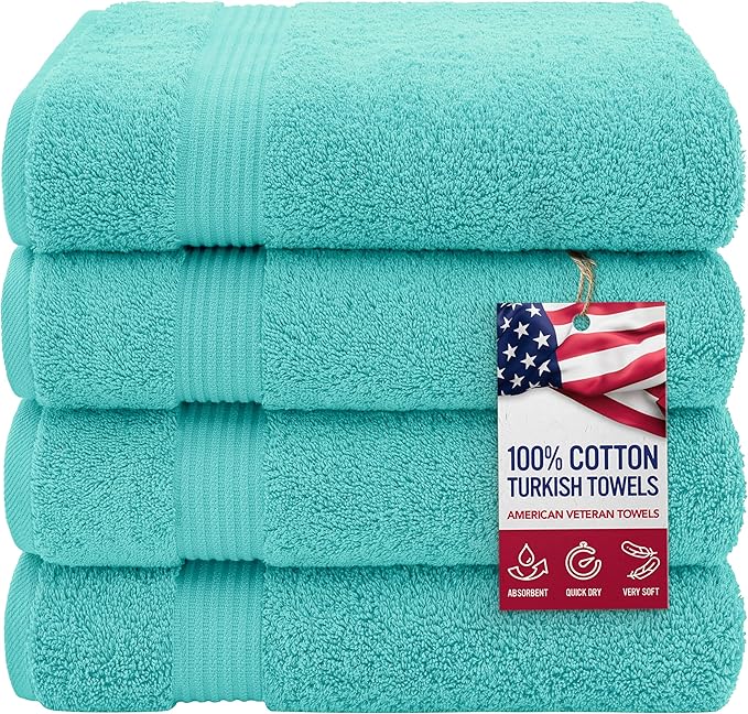 American Veteran Towel, 100% Cotton Turkish Bath Towels by AmericanVeteranTowel