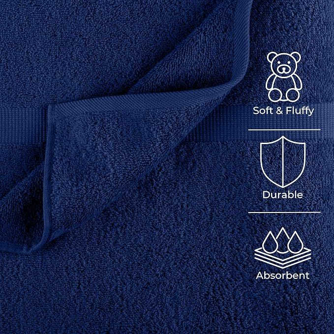 Lavish Home 6 Piece Towel Set - Image 3