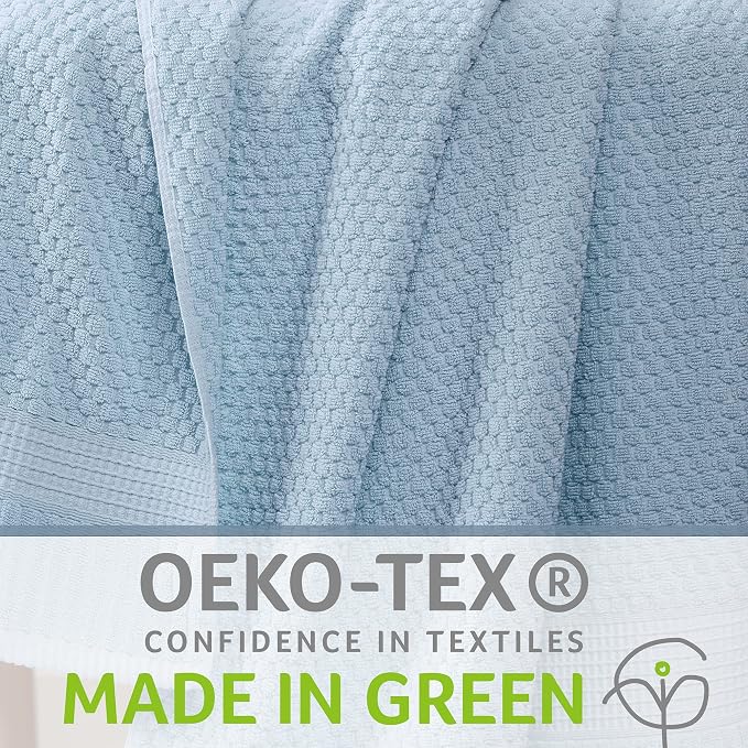 NY Loft 100% Cotton Hand Towel 6 Pack | Super Soft & Absorbent Quick-Dry Hand - Image 8