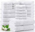 LANE LINEN 100% Cotton Bathroom Towel Set of 24 piece by LaneLinen