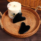 rosenice Gua Sha Facial Tools Black Guasha Tool Gua Sha Jade Stone - Image 8