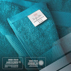Infinitee Xclusives Luxury 100% Ring-Spun Cotton Bath Towels Set of 4 – Soft - Image 5