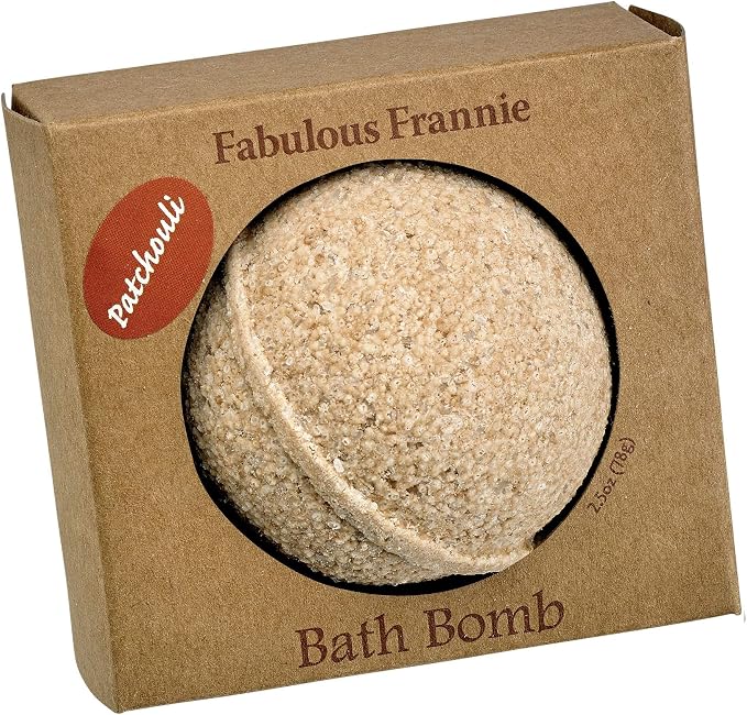 Fabulous Frannie Patchouli Natural, Handmade Bath Bomb Gift Set, Rich in by Fabulous+Frannie