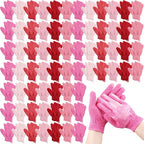 Cuffbow 90 Pcs 45 Pairs Exfoliating Double Sided Bath Gloves by Cuffbow