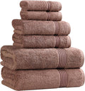 Superior Egyptian Cotton 6-Piece Towel Set, Bathroom Essentials, Towels by SUPERIOR