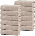 Linteum Textile Supply Luxury Hair Towels 100% Ring Spun Cotton Towel by LinteumTextileSupply