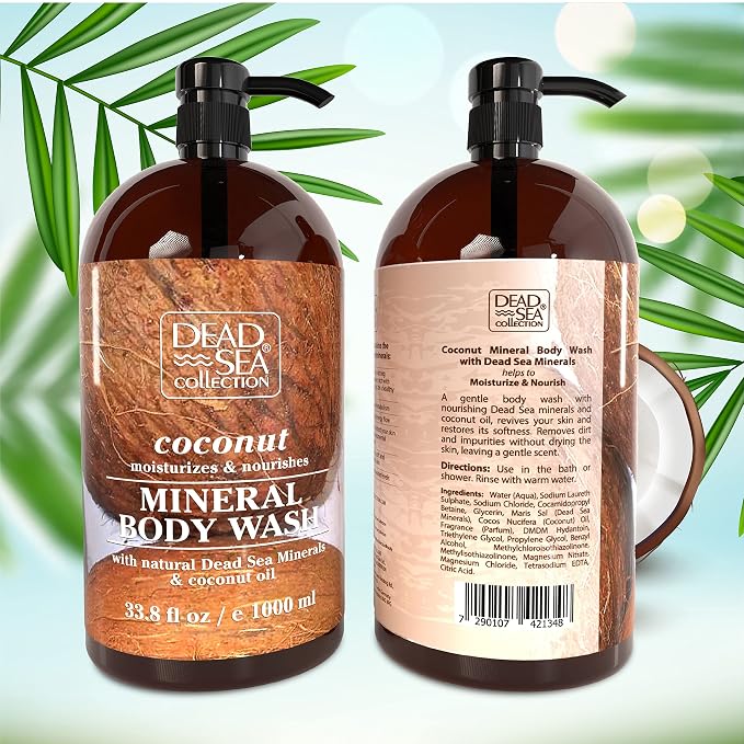 Dead Sea Collection Coconut Body Wash - Image 7
