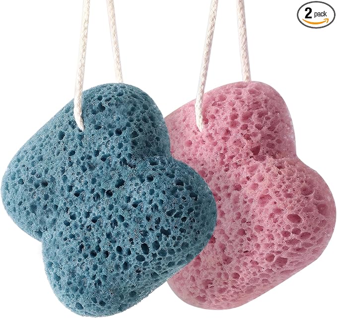 Bath Sponge for Shower Exfoliating, Soft Loofah Sponge Bath Foam for Gentle by Aznrszy