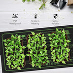BN-LINK Seedling Heat Mat for Seed Starting 10" x 20.75", 4 Pack Daisy - Image 7