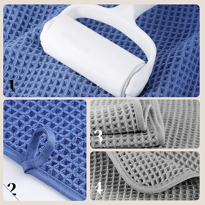 POLYTE 430 GSM Microfiber Oversize Quick Dry Lint Free Bath Towel, 60 x 30 in - Image 4