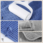 POLYTE 430 GSM Microfiber Oversize Quick Dry Lint Free Bath Towel, 60 x 30 in - Image 4