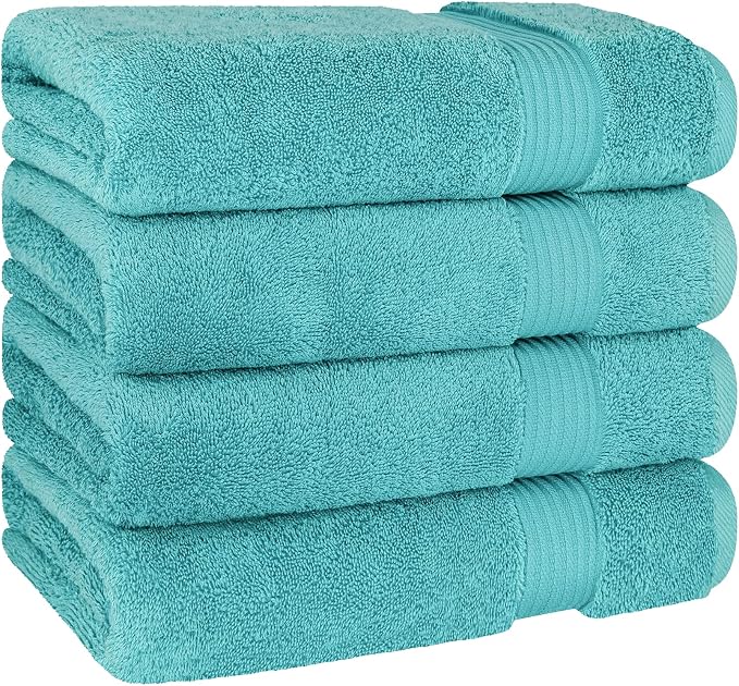 Cotton Paradise 4 Piece Turkish Bath Towels - Image 5