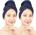 American Soft Linen 100% Cotton Hair Towels by AmericanSoftLinen