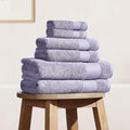 BIOWEAVES 100% Organic Cotton Bath Towel Set | 700 GSM Plush 6-Piece Premium by BIOWEAVES