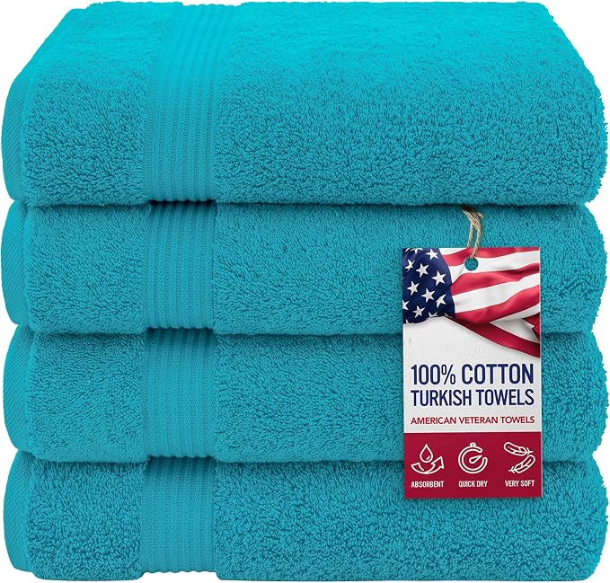 American Veteran Towel, 100% Cotton Turkish Bath Towels by AmericanVeteranTowel