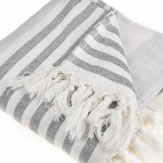 Beach Towel | Cotton Beach Towels, Sand Free, Highly Absorbent, Quick Dry - Image 4