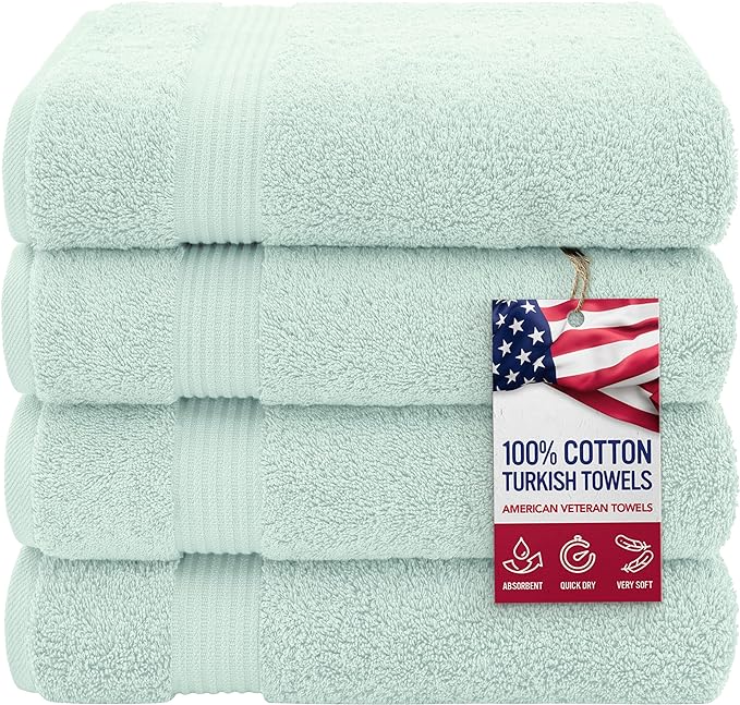 American Veteran Towel, 100% Cotton Turkish Bath Towels by AmericanVeteranTowel