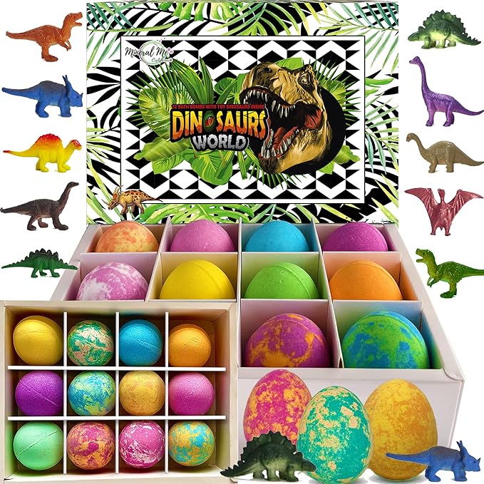 Bath Bombs for Kids with Surprise Inside by MineralMeCalifornia
