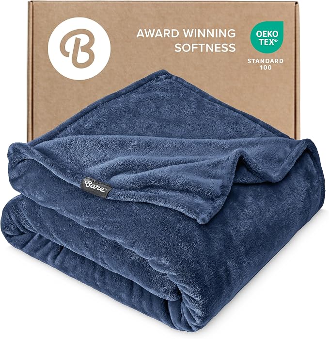 Bare Home Fleece Blanket by BareHome