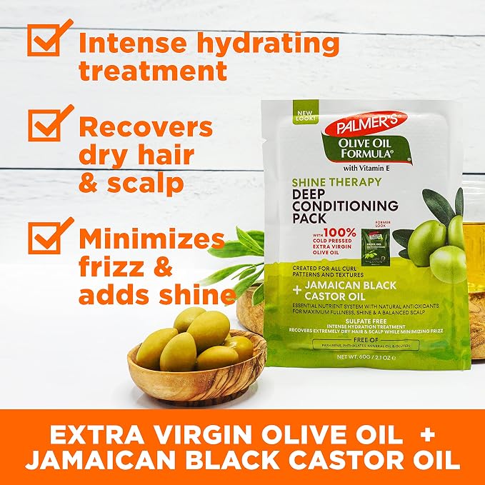 Palmer's Olive Oil Formula Deep Conditioner Packet, 2.1 Ounce - Image 5