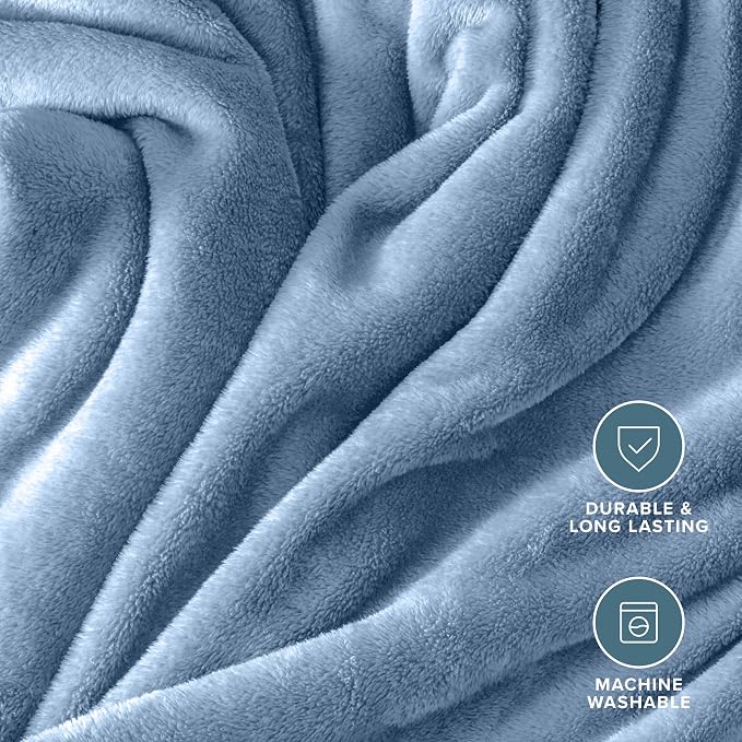 Bare Home Fleece Blanket - Image 5
