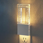 JandCase Night Lights Plug into Wall, Dusk to Dawn Sensor, 3000K Soft White LED by JandCase