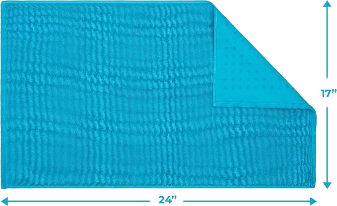 Cotton Paradise 100% Cotton Non Slip Bath Mats - Image 3