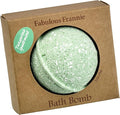 Fabulous Frannie Tangerine Spearmint Bath Bomb Made by Fabulous+Frannie