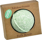 Fabulous Frannie Tangerine Spearmint Bath Bomb Made by Fabulous+Frannie