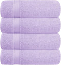 BELZZI Home Ultra Soft 4 Pack Oversized Bath Towel Set 27x54, Cotton Compact by Unknown