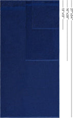 American Veteran 100% Cotton Turkish 6 Piece Luxury Towel Set - Image 3