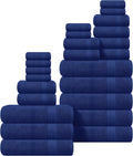 GLAMBURG Ultra Soft 24-Piece Towel Set by GLAMBURG
