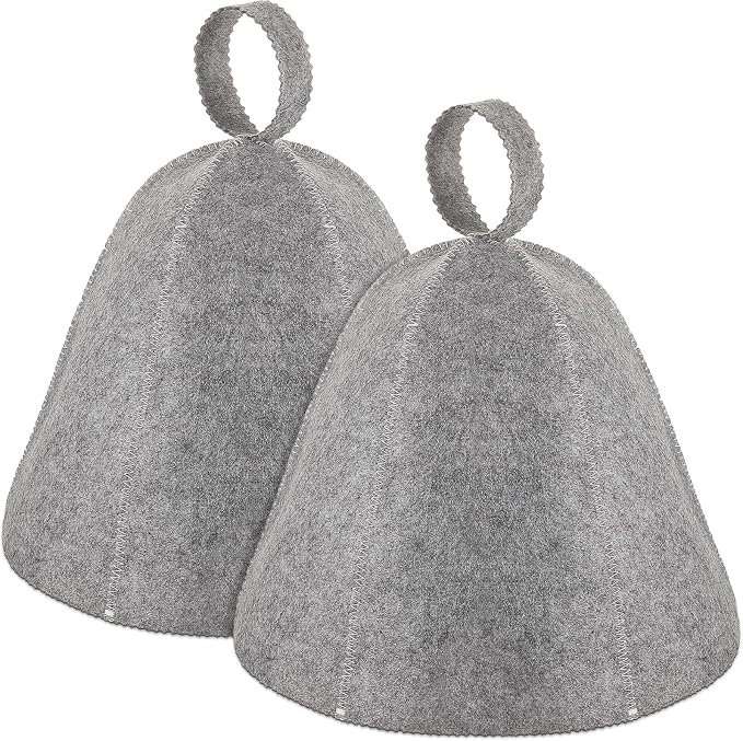 JaGely Sauna Hat for Men Women Sauna Hat Vaporarium Cap Russian Banya Cap for by JaGely