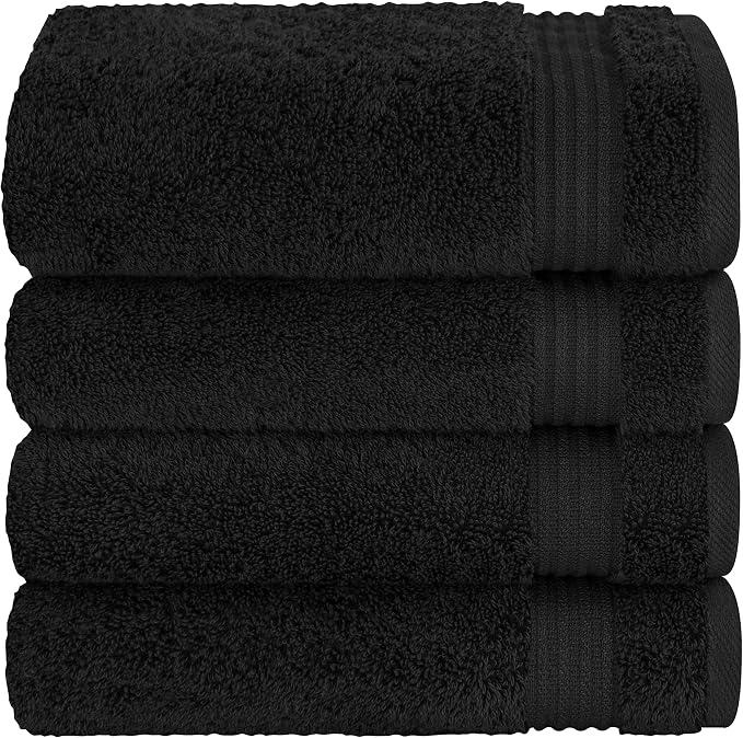 Cotton Paradise Hand Towels for Bathroom, 100% Cotton Turkish 4 Piece Hand - Image 5
