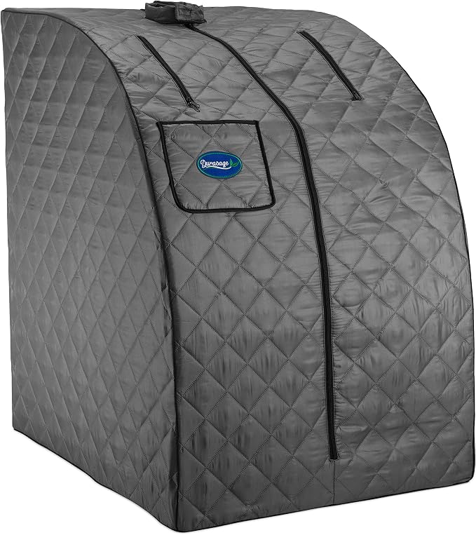 Durasage Lightweight Portable Personal Steam Sauna Spa - 800W Steam Generator - Image 2