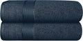 GLAMBURG 700 GSM Premium Cotton 2-Pack Oversized Extra Large Bath Sheet Set by GLAMBURG