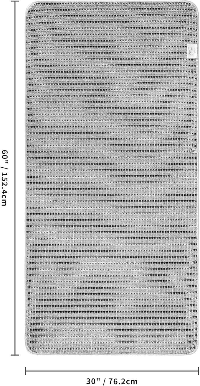POLYTE 430 GSM Microfiber Oversize Quick Dry Lint Free Bath Towel, 60 x 30 in - Image 3