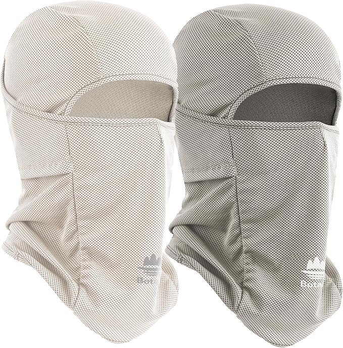 Balaclava Face Mask Sun UV Protection Breathable Full Head Mask by Botack