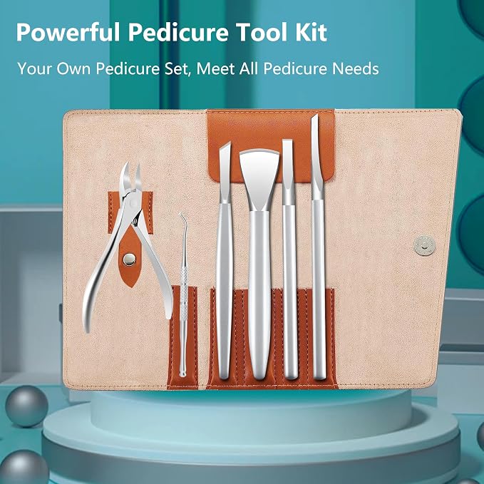 Ingrown Toenail Removal Kit, Pedicure Tools Kit Professional Knife Set - Image 2