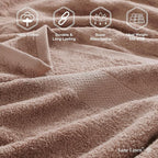 LANE LINEN 100% Pure Cotton Bath Sheets 4 Pack - Image 6
