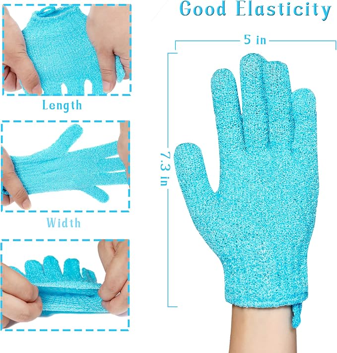 Bath Gloves, Body Scrub Gloves - Image 2