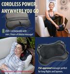 Zyllion Shiatsu Back and Neck Massager - Image 3