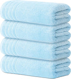 Avalon Towels Bath Towels Set of 4, Size 30 x 60 Inches, Highly Soft and by AvalonTowels