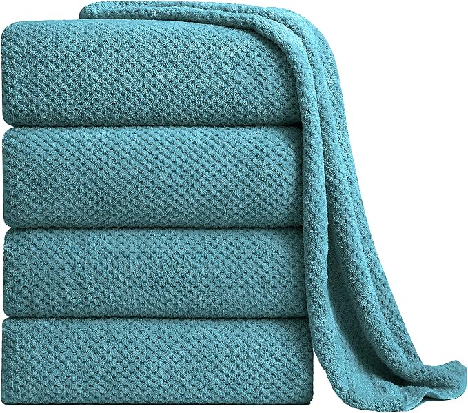Extra Large Bath Towel Sheet Set 35x70 Inches by Smuge