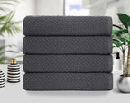 COTTON CRAFT Waffle Luxury Euro Spa Waffle Weave Towel Set - Image 6