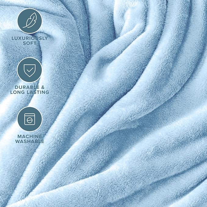 Bare Home Fleece Blanket - Image 6