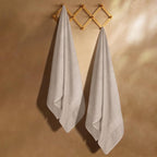 GLAMBURG Premium Cotton Oversized 2 Pack Bath Sheet 35x70-100% Pure Cotton - Image 3