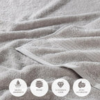 Superior Egyptian Cotton 3-Piece Towel Set, Basic Towels - Image 8